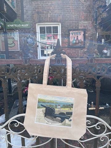 Fort Henry Vista - Zippered Tote Bag