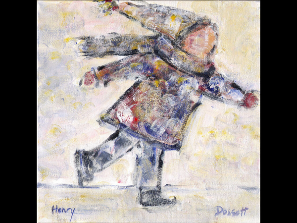 Henry - Acrylic Painting by David Dossett - Martello Alley