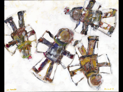 La Famille - Print by David Dossett - Martello Alley