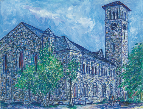 Grant Hall Tully Print - Print by Tully - Martello Alley