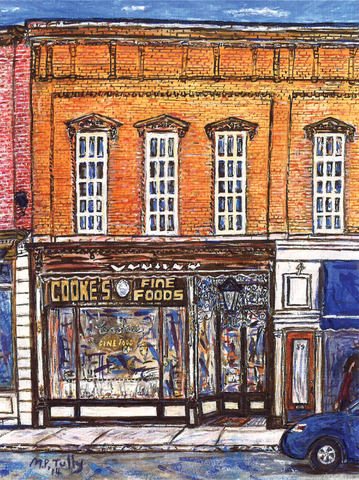 Cook's Fine Foods Tully Print - Print by Tully - Martello Alley