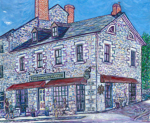 The Common Market Tully Print - Print by Tully - Martello Alley
