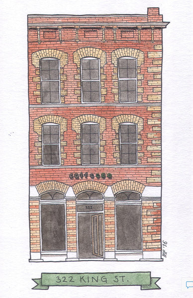 Kingston Prints by Michaella Fortune - 12 x 8 inches by Michaella Fortune - Martello Alley