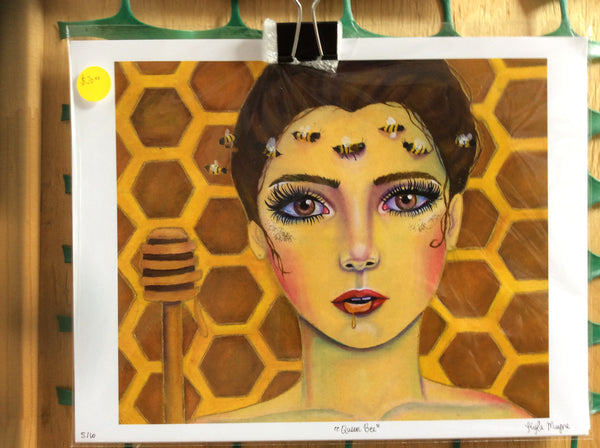 Queen Bee Print - 8x10 print by Kyla Mayne - Martello Alley