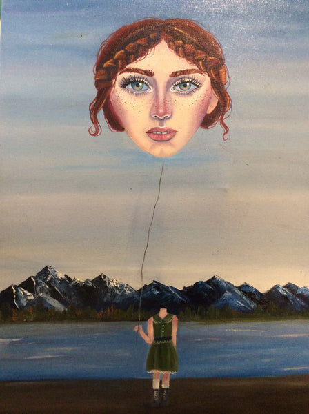 Head in the Clouds Print - 8x10 print by Kyla Mayne - Martello Alley