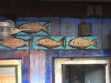 Truite en saison vintage sign -  by David Dossett - Martello Alley