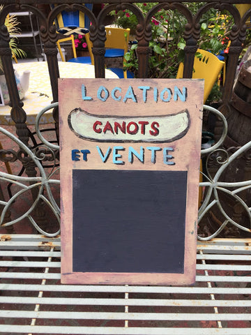 CANOTS - Location et vente - Outdoor art by David Dossett - Martello Alley