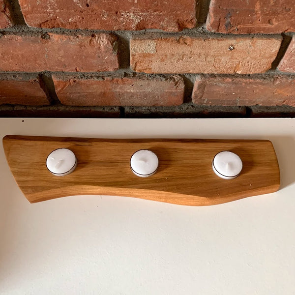 Live Edge Tea Light