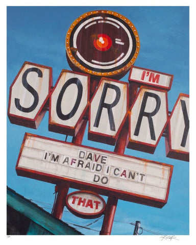 SORRY DAVE - POSTER
