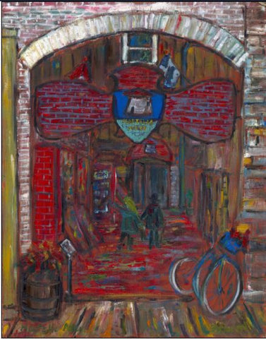 Martello Alley - Print by David Dossett - Martello Alley
