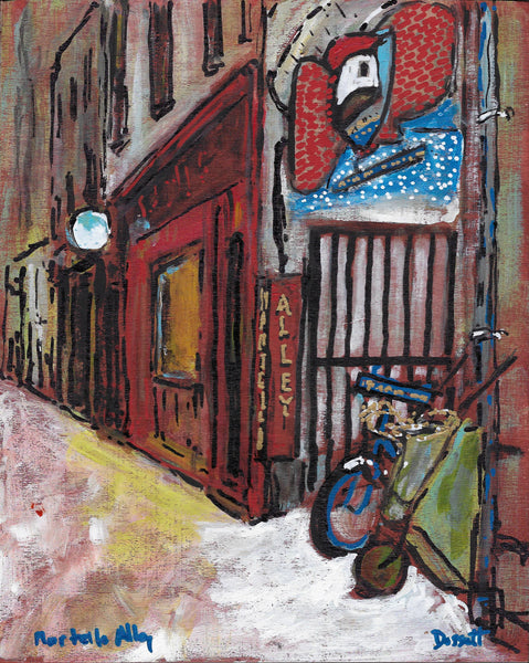 Martello Alley - Print by David Dossett - Martello Alley