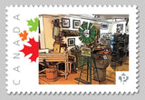 Sheet of 50 Special Edition Martello on Brock Permanent Postage Stamps