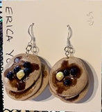 Pancakes With Maple Syrup Earrings - Jewelery by Erica Young - Martello Alley