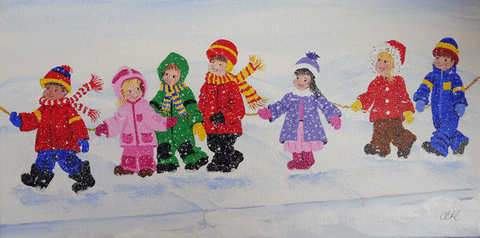 Rope Line - Print 8 x 10 by Cathie Hamilton - Martello Alley