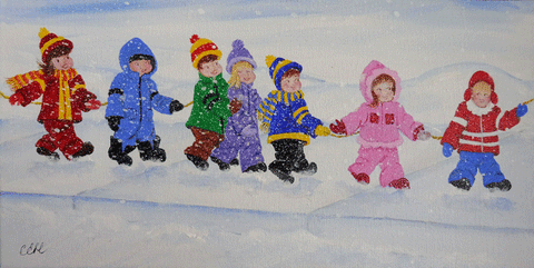 Rope Line 6 - Print 8 x 10 by Cathie Hamilton - Martello Alley