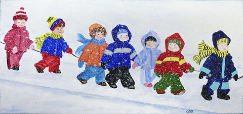 Rope Line 2 - Print 8 x 10 by Cathie Hamilton - Martello Alley