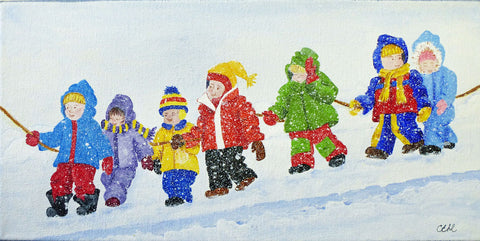 Rope Line 4 - Print 8 x 10 by Cathie Hamilton - Martello Alley