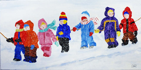 Rope Line 3 - Print 8 x 10 by Cathie Hamilton - Martello Alley