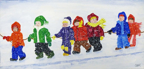 Rope Line 5 - Print 8 x 10 by Cathie Hamilton - Martello Alley