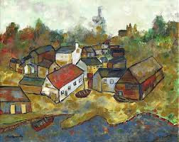 Portsmouth - small card - Greeting card by David Dossett - Martello Alley