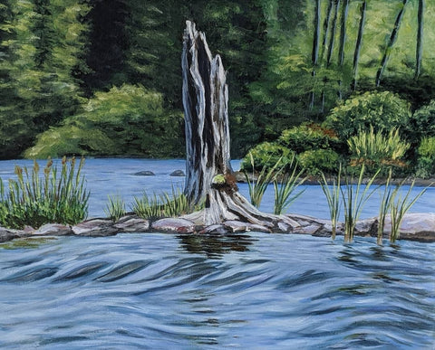 The Relic - original painting by Rosalyn Insley