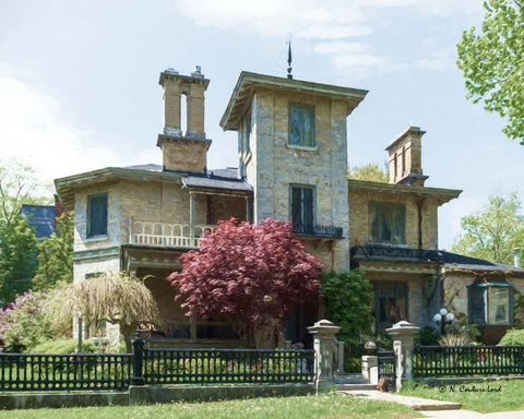 Rosemount Inn B&B - print 8x10 inches - 8" x 10" print by Nicole Couture-Lord - Martello Alley