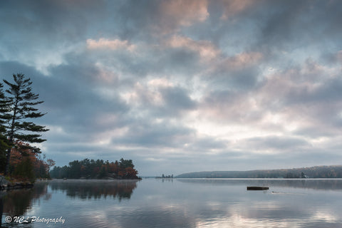 Sunrise on the lake - 8x10 print - 8 x 10 prints by Nicole Couture-Lord - Martello Alley