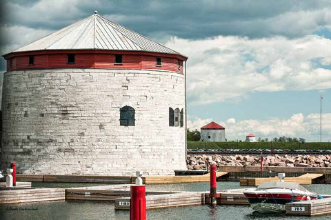 Three Martello Towers - print 10 x 8 - 18 x 10 inches by Nicole Couture-Lord - Martello Alley