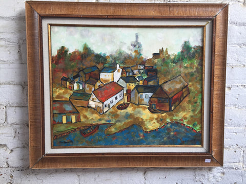 Portsmouth - Painting by David Dossett - Martello Alley