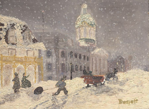 Prince George Hotel - Print by David Dossett - Martello Alley