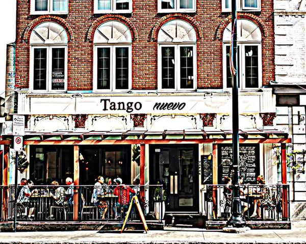 Tango Nuevo - 8 x 10 print - 8" x 10" print by Karen Leggo - Martello Alley