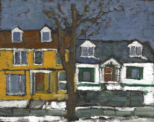 Houses on King Street - Print by David Dossett - Martello Alley