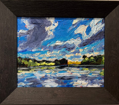 Echo Lake: View to the Other Side - original art by Pat Shea