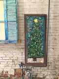 Christmas Tree - outdoor art - screen - Outdoor art - screen by David Dossett - Martello Alley