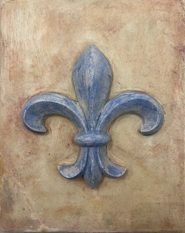 Fleur de Lis - Wall Tile by Concrete Design Studio