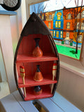 Decorative boats with oars - Folk art by Stephen Shay - Martello Alley