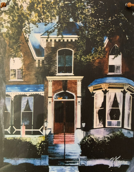 Hochelaga Inn - 8 x 10 wooden plaque print- Julie Kojro
