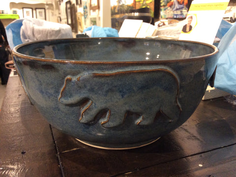 Large bowl - bluish green
