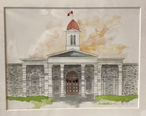 Kingston Penitentiary Print by Richard Armstrong