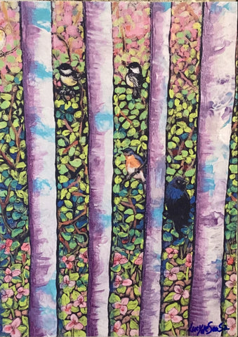 Nature's Fencing print