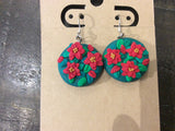 Christmas Earrings by Erica Young