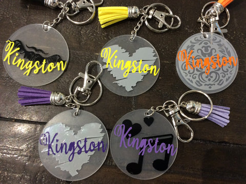 Key Chain Resin by Pearl Art Gallery