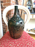 Large raku vase - Pottery by Owen Davies - Martello Alley