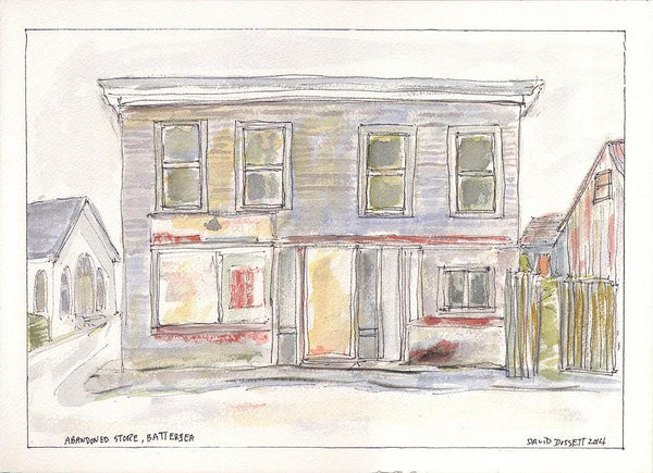 Battersea Store - Print by David Dossett - Martello Alley
