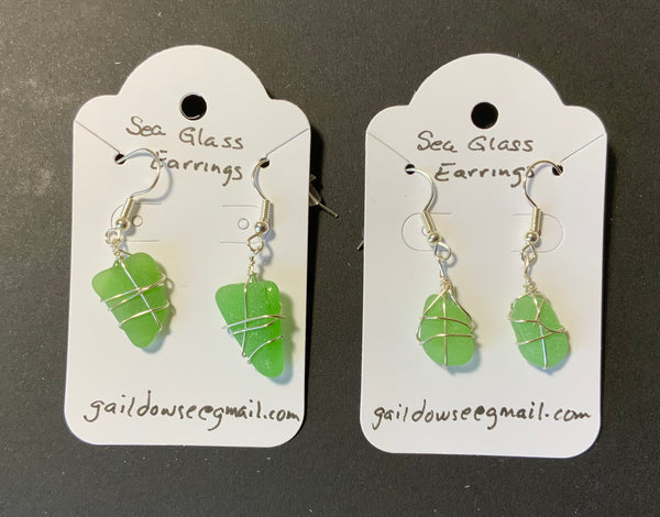 Sea Glass Earrings