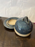 Covered Butter dish by Maxwell Pottery