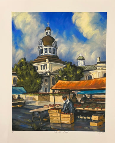 City Hall Market print