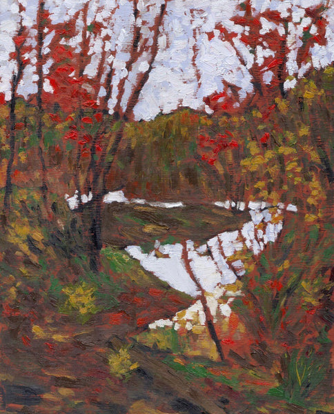 The Land Between - The Falls - Painting by David Dossett - Martello Alley