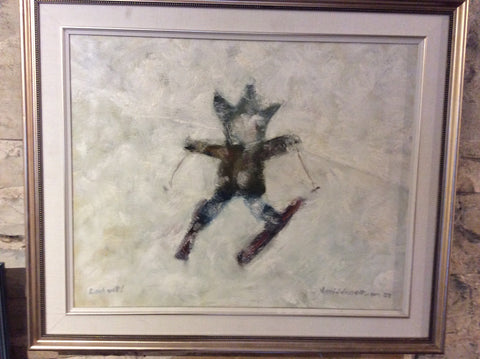 Look Out - Painting by David Dossett - Martello Alley