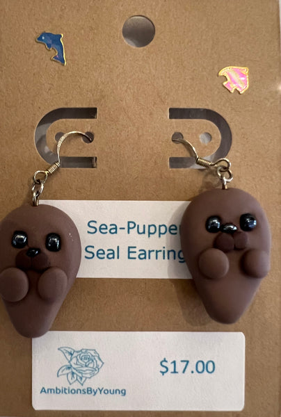 Earrings - Sea Pupper